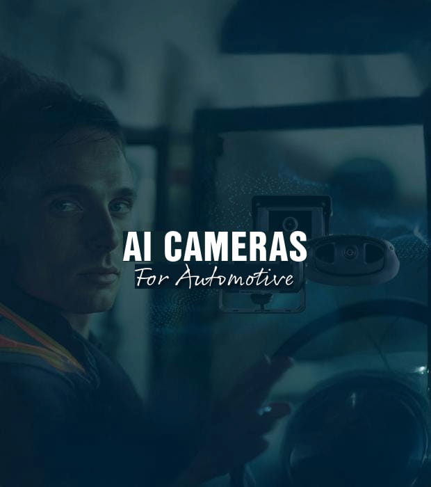 AI cameras for automotive