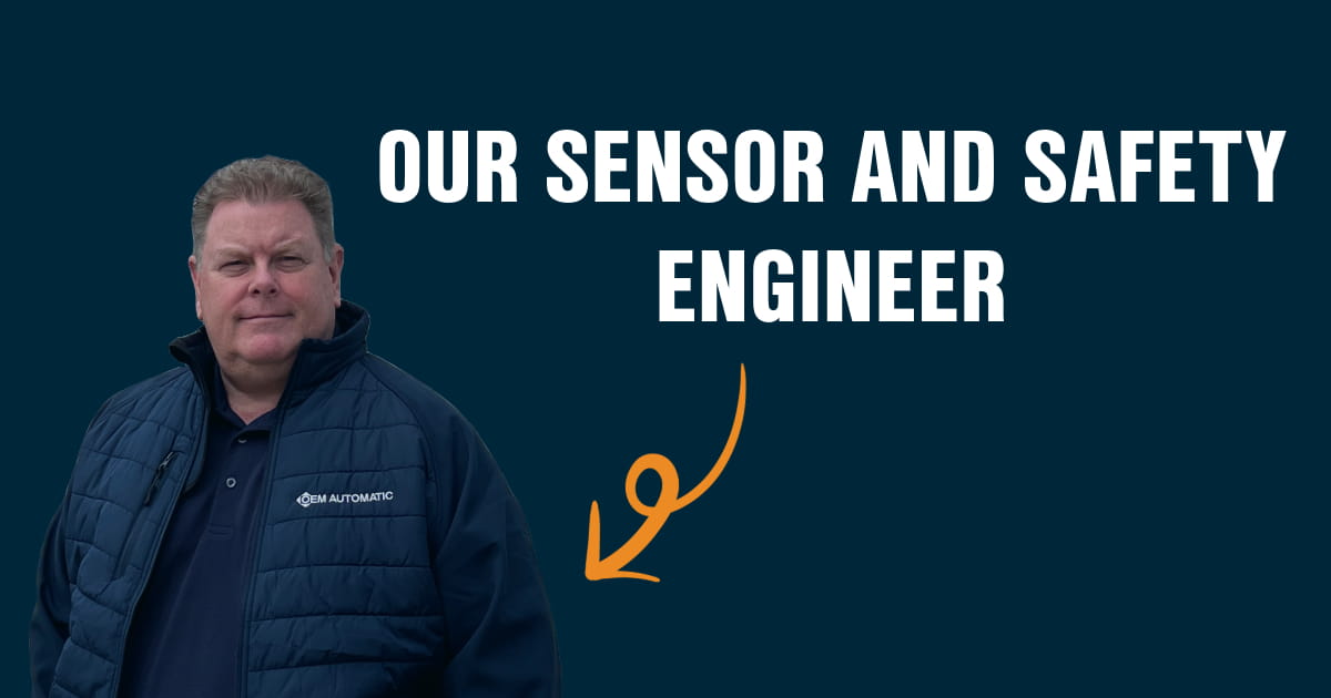 Sensor and safety engineer tony maton OEM automatic