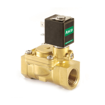 Solenoid valves for use in building automation applications