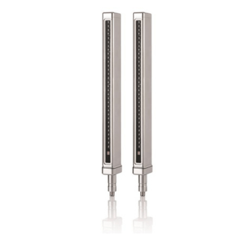 Stainless steel light curtains for use in medical and life science applications