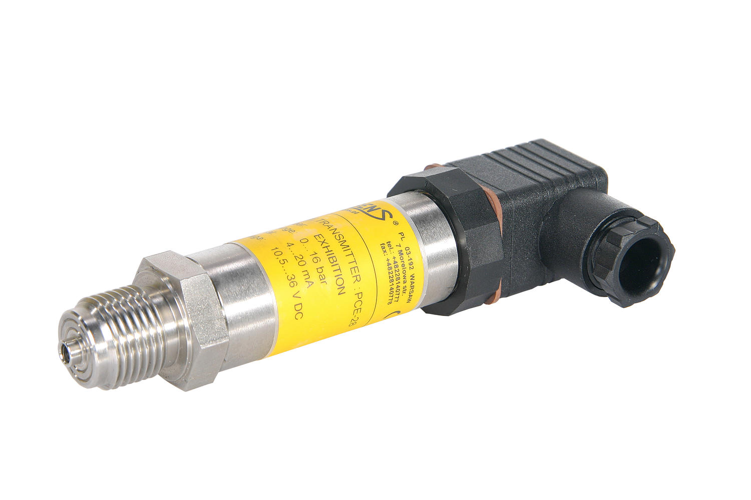 SMC PSE574-02-28 pressure sensor with m12 connector PRESSUR